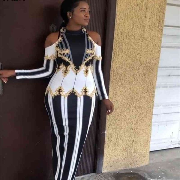 casual dresses vazn fashion ladies bodycon maxi full sleeve o-neck women dress print off the shoulder long dan6505, Black;gray
casual dresses vazn fashion ladies bodycon maxi full sleeve o-neck women dress print off the shoulder long dan6505, Black;gray