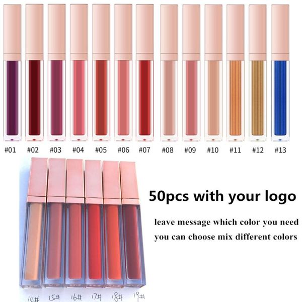lip gloss custom logo waterproof matte liquid lipstick long lasting lipgloss 19 colors
lip gloss custom logo waterproof matte liquid lipstick long lasting lipgloss 19 colors