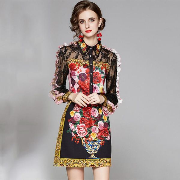 fashion spring autumn 2 piece set women skirt and black lace blouse shirt + mini outfit designer runway sets women's tracksuits, Gray
fashion spring autumn 2 piece set women skirt and black lace blouse shirt + mini outfit designer runway sets women's tracksuits, Gray