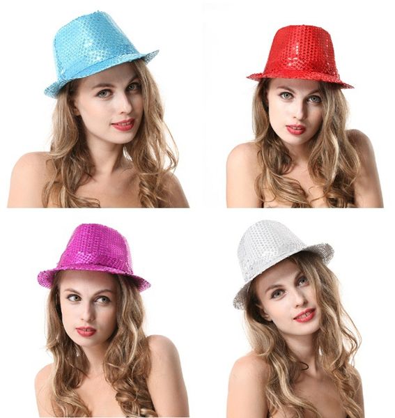 performance fedora hats sequins jazz hat carnivals glittering caps for carnival festivals candy colors party dance decoration cap, Blue;gray
performance fedora hats sequins jazz hat carnivals glittering caps for carnival festivals candy colors party dance decoration cap, Blue;gray