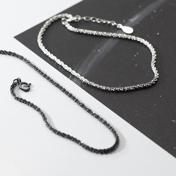 other bracelets 1pc 2mm women's authentic real. 925 sterling silver white/black starry stunning chain bracelet charms gtls958, Golden;silver
other bracelets 1pc 2mm women's authentic real. 925 sterling silver white/black starry stunning chain bracelet charms gtls958, Golden;silver