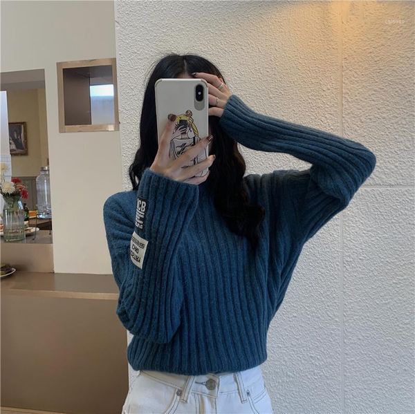 black slim sweater women autumn korean style turtleneck thick warm long sleeved knitted femme chandails clothing eb50gl women's sweater, White;black
black slim sweater women autumn korean style turtleneck thick warm long sleeved knitted femme chandails clothing eb50gl women's sweater, White;black