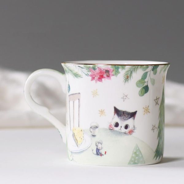 mugs midoshakr cute cat bone china mug coffee 300ml kawaii cups 
mugs midoshakr cute cat bone china mug coffee 300ml kawaii cups