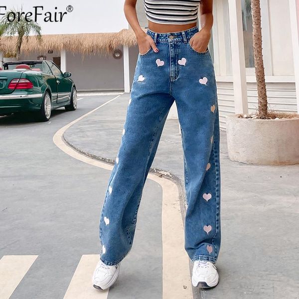 forefair high waist y2y flare jeans women denim love print aesthetic trousers 2021 autumn vintage streetwear long pants female women's, Blue
forefair high waist y2y flare jeans women denim love print aesthetic trousers 2021 autumn vintage streetwear long pants female women's, Blue