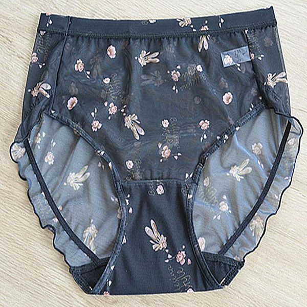 women's panties s728 mid-high waist briefs mesh meterial cute printing and ruffles products underpants, Black;pink
women's panties s728 mid-high waist briefs mesh meterial cute printing and ruffles products underpants, Black;pink