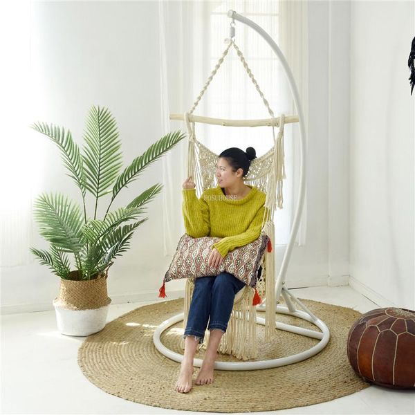 camp furniture designer patio swings hand-woven rocking hanging chair swing hammock basket hold 200kg living room balcony decoration
camp furniture designer patio swings hand-woven rocking hanging chair swing hammock basket hold 200kg living room balcony decoration