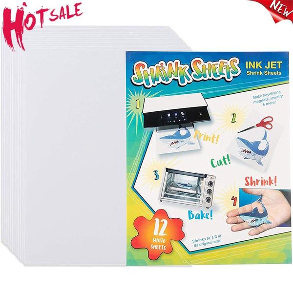 10pcs a4 white inkjet printing shrink film clear art papers for kids craft supply diy drawing project 0.3mm thickness other arts and crafts
10pcs a4 white inkjet printing shrink film clear art papers for kids craft supply diy drawing project 0.3mm thickness other arts and crafts