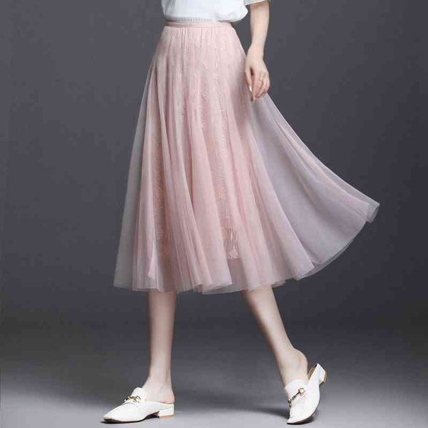 blazers korean style women fashion mesh lace voile 2021 spring summer chic pink mid-length pleated skirt, Black
blazers korean style women fashion mesh lace voile 2021 spring summer chic pink mid-length pleated skirt, Black