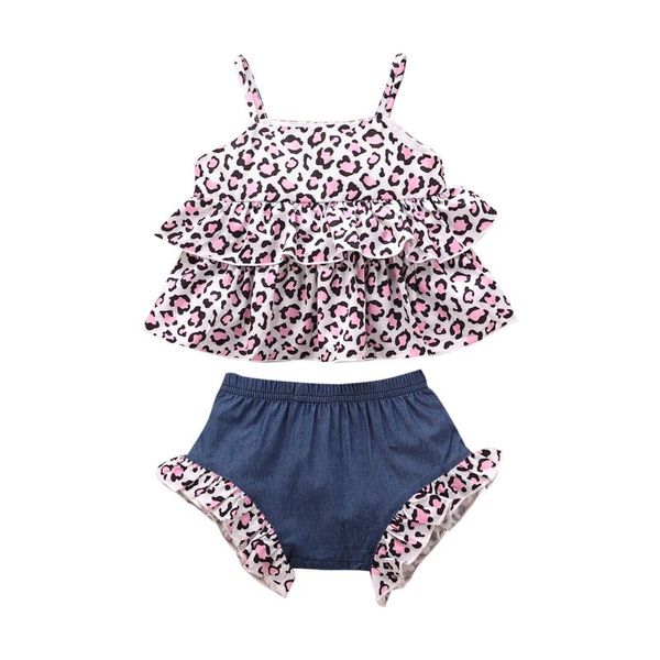 clothing sets born infant baby girls set summer leopard print sling + shorts two-piece outfit suit toddler for, White
clothing sets born infant baby girls set summer leopard print sling + shorts two-piece outfit suit toddler for, White