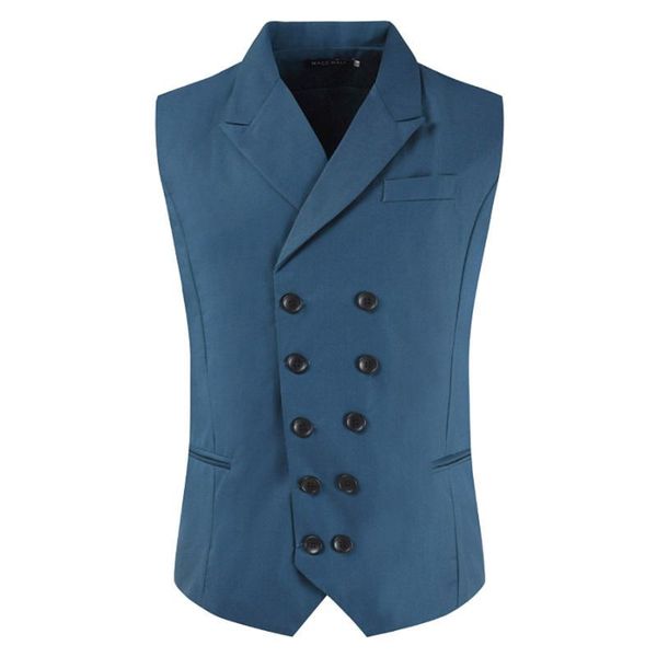men's vests 2021 fashion suit vest men solid color double breasted slim fit sleeveless waistcoat casual for, Black;white
men's vests 2021 fashion suit vest men solid color double breasted slim fit sleeveless waistcoat casual for, Black;white