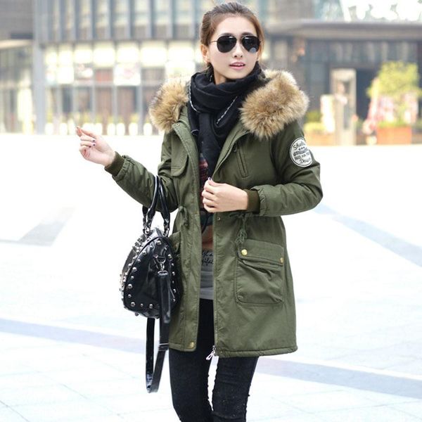 women's trench coats winter coat plus size thick long with flocking to keep warm slim hooded women jacket, Tan;black
women's trench coats winter coat plus size thick long with flocking to keep warm slim hooded women jacket, Tan;black