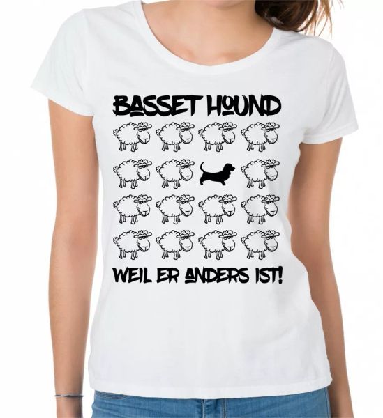 basset hound ladies t-shirt black sheep by siviwonder women dog dogs fashion, White;black
basset hound ladies t-shirt black sheep by siviwonder women dog dogs fashion, White;black
