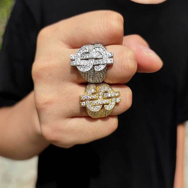 factory wholesale hip micro set zircon full diamond hollowed out dollar symbol hip hop trendsetter men's ring popular fashion xmas gift
factory wholesale hip micro set zircon full diamond hollowed out dollar symbol hip hop trendsetter men's ring popular fashion xmas gift