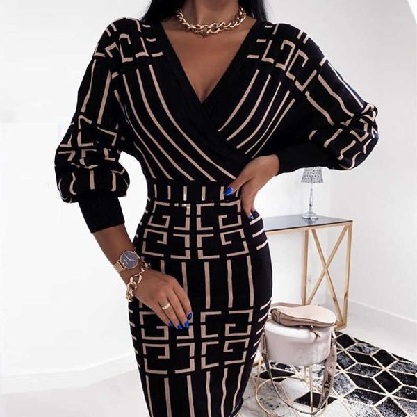casual dresses women elegant deep v neck slim fit party fashion long sleeve retro printed bodycon spring office ladies es b66n, Black;gray
casual dresses women elegant deep v neck slim fit party fashion long sleeve retro printed bodycon spring office ladies es b66n, Black;gray