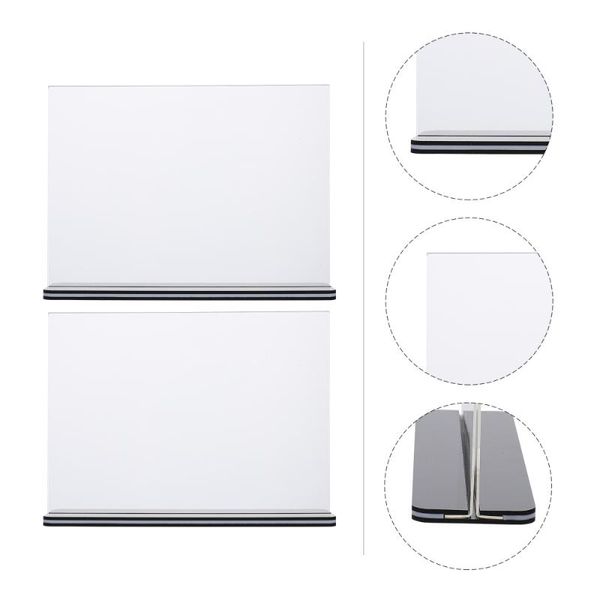 greeting cards 2pcs acrylic sign holders practical t-shape table racks (assorted color)
greeting cards 2pcs acrylic sign holders practical t-shape table racks (assorted color)
