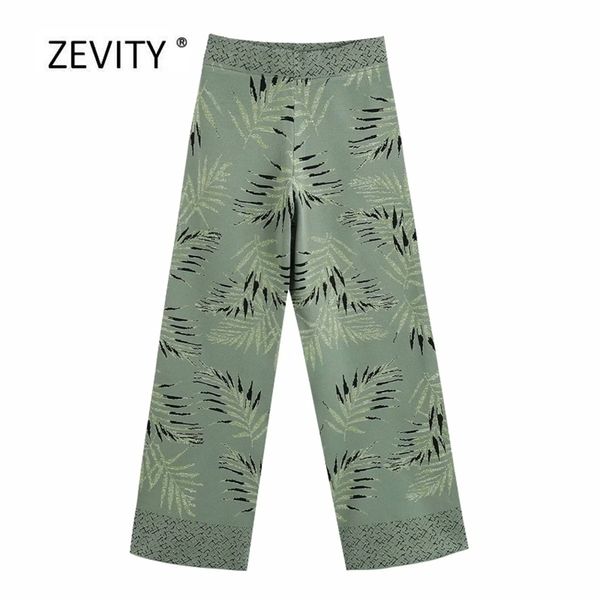 women fashion patchwork leaves printing wide leg pants retro chic knitting long trousers female casual pantalones p817 210420, White;black
women fashion patchwork leaves printing wide leg pants retro chic knitting long trousers female casual pantalones p817 210420, White;black