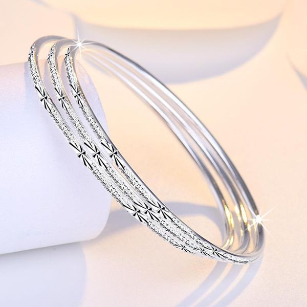 bangle trendy 3pcs in one set bangles 925 silver plated with star design bracelets jewelry for men or women, Black
bangle trendy 3pcs in one set bangles 925 silver plated with star design bracelets jewelry for men or women, Black