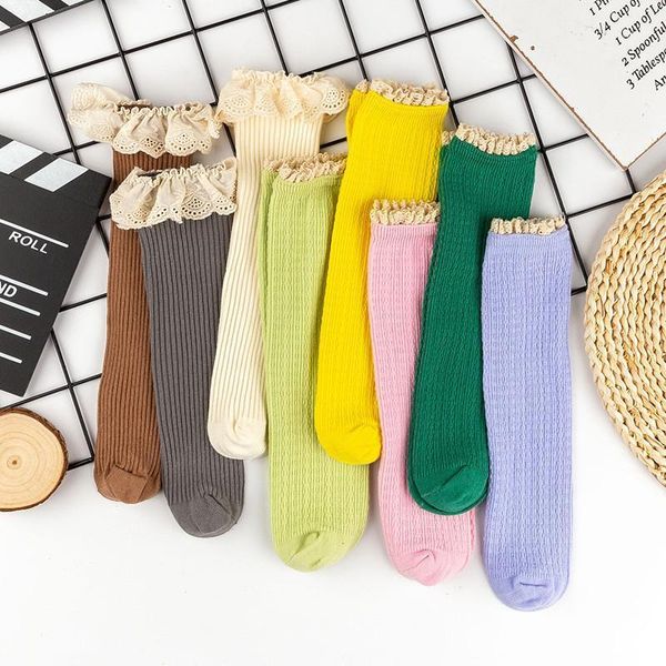 lovely baby medium tube socks lace kids girls cotton soft knitted elasticity autumn winter 1-8years, Pink;yellow
lovely baby medium tube socks lace kids girls cotton soft knitted elasticity autumn winter 1-8years, Pink;yellow