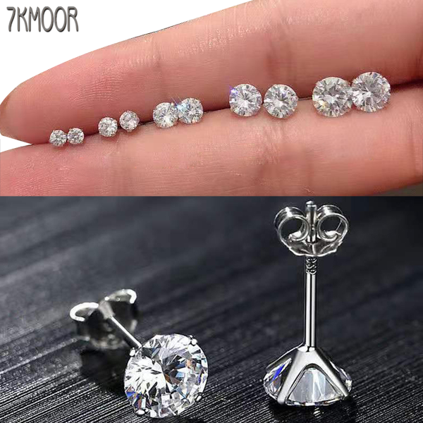 genuine real pure solid sterling silver stud earrings jewelry black clear purple cubic zircon female earrings bijoux gift, Golden;silver
genuine real pure solid sterling silver stud earrings jewelry black clear purple cubic zircon female earrings bijoux gift, Golden;silver