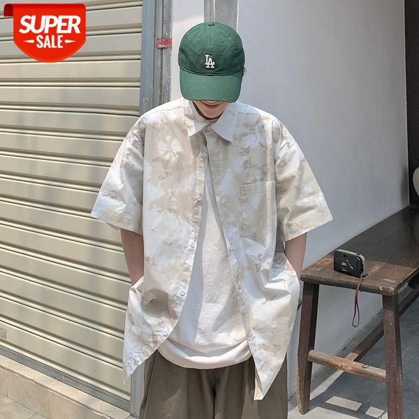 japanese harajuku style street trend tie-dye printed short-sleeved shirt for men and women bf refreshing thin #mj8m, White;black
japanese harajuku style street trend tie-dye printed short-sleeved shirt for men and women bf refreshing thin #mj8m, White;black
