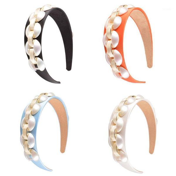 ladies retro satin wide hair hoop hollow imitation pearl bandana irregular metal chain shiny jewelry geometric headdress1
ladies retro satin wide hair hoop hollow imitation pearl bandana irregular metal chain shiny jewelry geometric headdress1