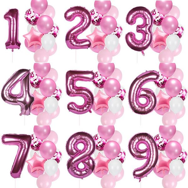 party decoration 12pcs first birthday girl boy balloons pink number baloon kids 1 2 3 4 5 6 7 8 9 years supplies
party decoration 12pcs first birthday girl boy balloons pink number baloon kids 1 2 3 4 5 6 7 8 9 years supplies
