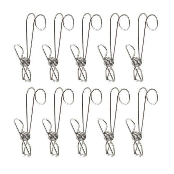 hooks & rails 10pcs multipurpose stainless steel clips universal with hook (steel color)
hooks & rails 10pcs multipurpose stainless steel clips universal with hook (steel color)