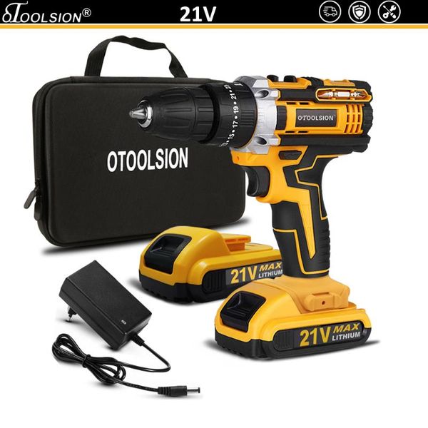 professiona electric drills otoolsion 21v power variable speed cordless rechargeable screwdriver drill keyless tools for home diy
professiona electric drills otoolsion 21v power variable speed cordless rechargeable screwdriver drill keyless tools for home diy