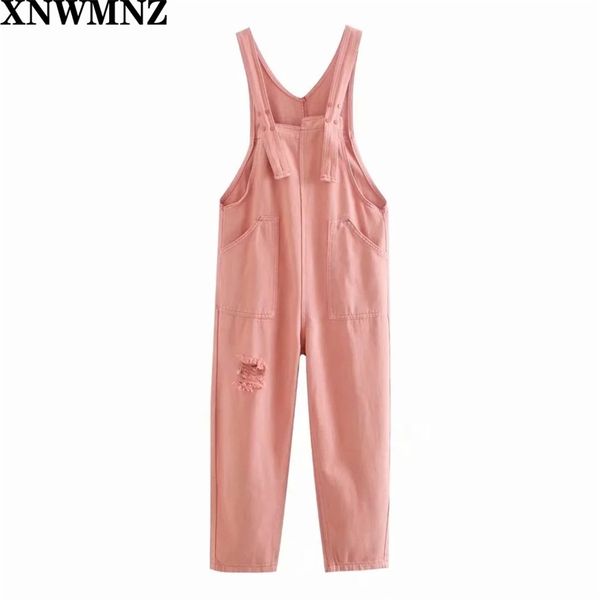 women ripped jumpsuit overalls cami loose romper oversize ladies dungarees jumper pockets tank pants 210520, Black;white
women ripped jumpsuit overalls cami loose romper oversize ladies dungarees jumper pockets tank pants 210520, Black;white