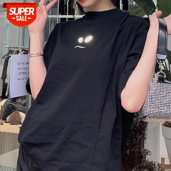 ss japan and south korea pure cotton ad reflective eyes t-shirt short-sleeved direct sales #hv7z, White
ss japan and south korea pure cotton ad reflective eyes t-shirt short-sleeved direct sales #hv7z, White