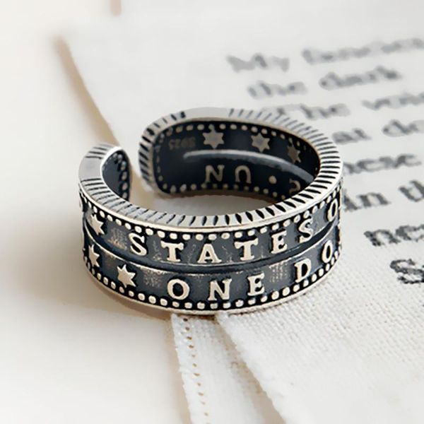cluster rings fashion punk initial letter designer big chunky pave thumb black 925 sterling silver for women men inspirational jewelry, Golden;silver
cluster rings fashion punk initial letter designer big chunky pave thumb black 925 sterling silver for women men inspirational jewelry, Golden;silver