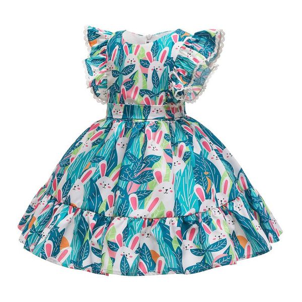 girl's dresses  girls summer dress printing casual cotton kids princess girls o-neck flying sleeve wedding party costume, Red;yellow
girl's dresses  girls summer dress printing casual cotton kids princess girls o-neck flying sleeve wedding party costume, Red;yellow