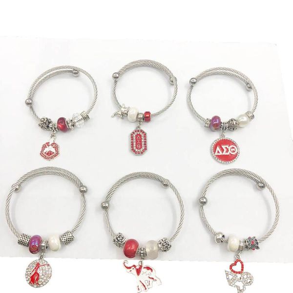 bangle hand made red whiet european beads greek sorority shield girl elephant detal adjustable bangles bracelet jewelry, Black
bangle hand made red whiet european beads greek sorority shield girl elephant detal adjustable bangles bracelet jewelry, Black