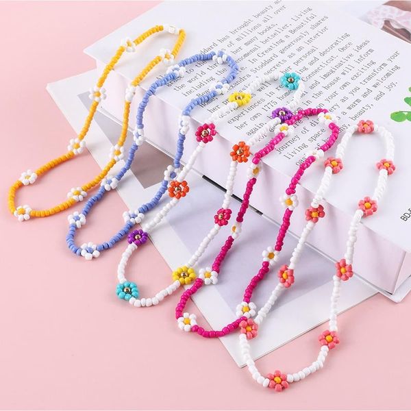 earrings & necklace children's flower necklaces female cartoon daisy weave beads jewelry sets for girls bracelets baby kids gifts, Silver
earrings & necklace children's flower necklaces female cartoon daisy weave beads jewelry sets for girls bracelets baby kids gifts, Silver