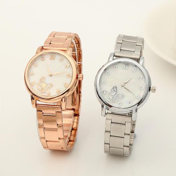 wristwatches cross-border for joom ladies watch leisure small butterfly ultra-thin diamond manufacturers selling the table, Slivery;brown
wristwatches cross-border for joom ladies watch leisure small butterfly ultra-thin diamond manufacturers selling the table, Slivery;brown