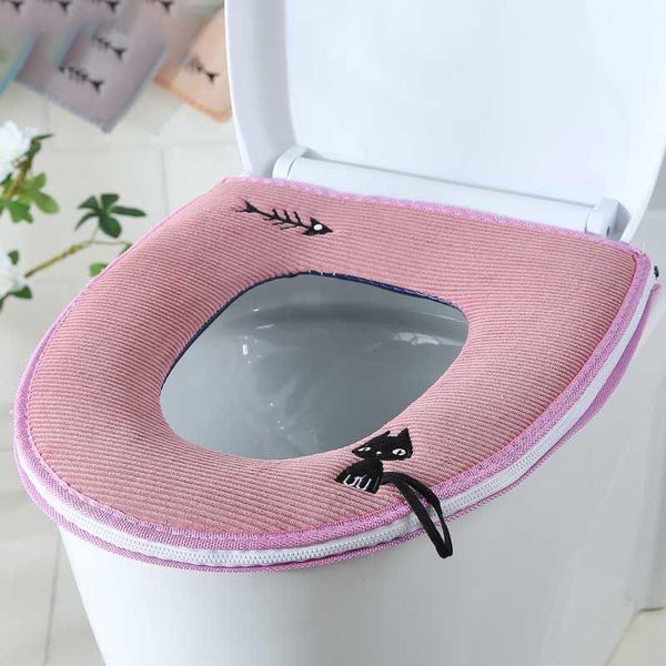 toilet seat covers cat embroidery cushion household cover thickened zipper mat bathroom accessories decoration
toilet seat covers cat embroidery cushion household cover thickened zipper mat bathroom accessories decoration