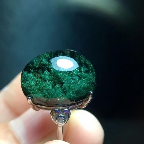 cluster rings genuine natural green phantom quartz adjustable ring 17.1/12.3mm round oval 925 sterling silver bead, Golden;silver
cluster rings genuine natural green phantom quartz adjustable ring 17.1/12.3mm round oval 925 sterling silver bead, Golden;silver