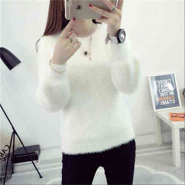 women womens sweaters candy colors fashion autumn winter warm mohair o neck pullover long sleeve casual sweater knitted ns8924, White;black
women womens sweaters candy colors fashion autumn winter warm mohair o neck pullover long sleeve casual sweater knitted ns8924, White;black