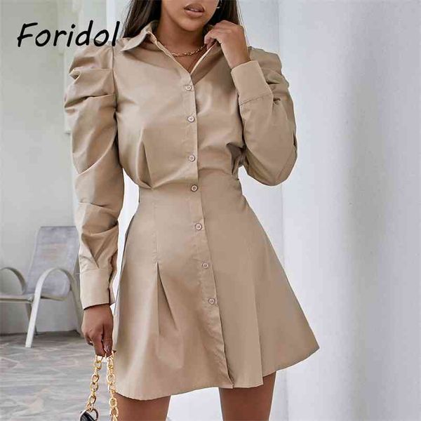 elegant khaki blazer dress women fashion long puff sleeve breasted es office ladies spring mini 210427, Black;gray
elegant khaki blazer dress women fashion long puff sleeve breasted es office ladies spring mini 210427, Black;gray