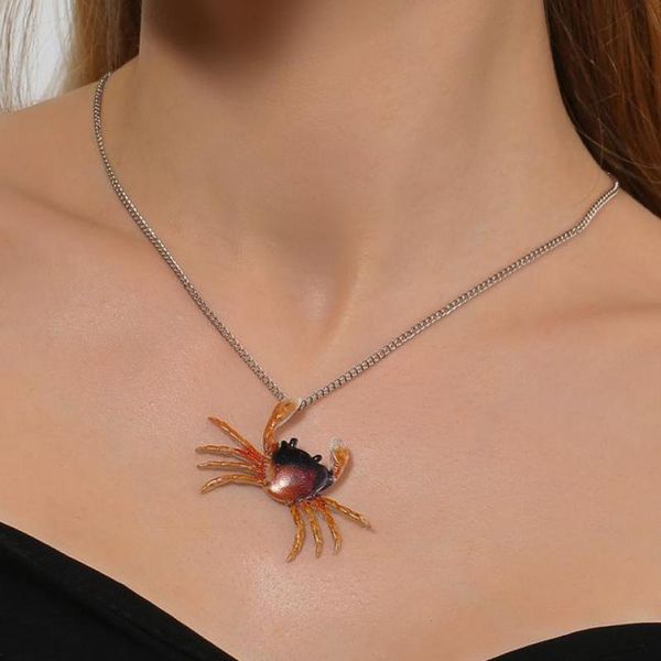 pendant necklaces crab necklace european and american exaggerated animal for women jewelry & pendants colar cf2463, Silver
pendant necklaces crab necklace european and american exaggerated animal for women jewelry & pendants colar cf2463, Silver