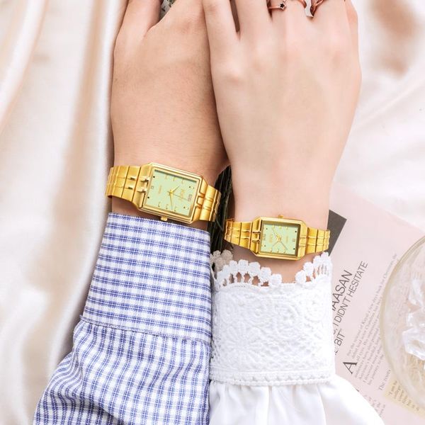 wristwatches kky 2021 brand gold couple watch men women fashion luxury diamond stainless-steel quartz pair lovers gift for birthday, Slivery;brown
wristwatches kky 2021 brand gold couple watch men women fashion luxury diamond stainless-steel quartz pair lovers gift for birthday, Slivery;brown