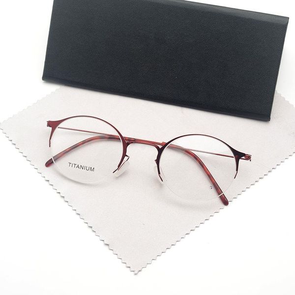 fashion sunglasses frames no screw eyewear pure hand made titanium glass frame women ultralight prescription eyeglasses korean myopia, Black
fashion sunglasses frames no screw eyewear pure hand made titanium glass frame women ultralight prescription eyeglasses korean myopia, Black