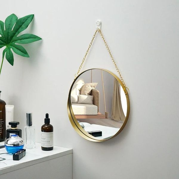 mirrors golden wall mirror luxury metal hanging fashion round makeup bedroom dressing cosmetic home party decoration
mirrors golden wall mirror luxury metal hanging fashion round makeup bedroom dressing cosmetic home party decoration