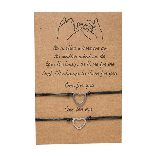 silver color vintage bohemian cute heart charm bracelets for women men pinky promise couple jewelry gift lovers, Golden;silver
silver color vintage bohemian cute heart charm bracelets for women men pinky promise couple jewelry gift lovers, Golden;silver