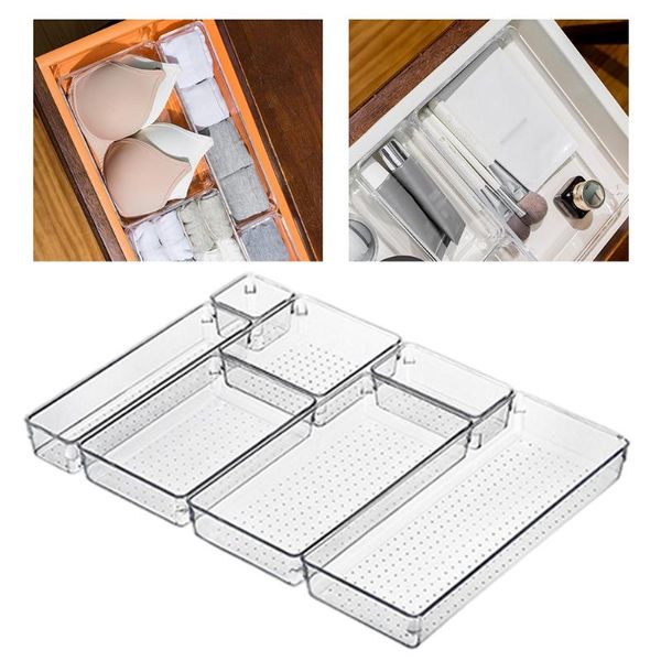 multipurpose drawer organiser set clear plastic cosmetic transparent box makeup storage trays for office kitchen boxes & bins
multipurpose drawer organiser set clear plastic cosmetic transparent box makeup storage trays for office kitchen boxes & bins