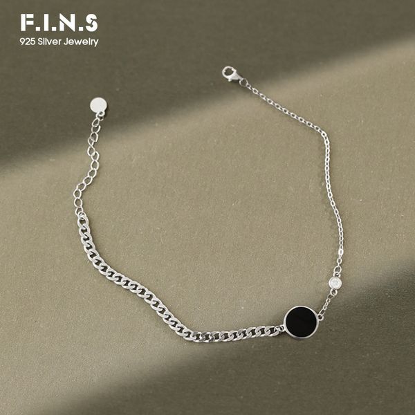 f.i.n.s korean s925 sterling silver anklet black enamel zircon slim cross chain ankle bracelet foot simple asymmetric chain, Red;blue
f.i.n.s korean s925 sterling silver anklet black enamel zircon slim cross chain ankle bracelet foot simple asymmetric chain, Red;blue