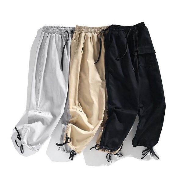 fashion mens harem pants hip hop patchwork pockets urban style streetwear joggers cuffed trousers for male men's, Black
fashion mens harem pants hip hop patchwork pockets urban style streetwear joggers cuffed trousers for male men's, Black