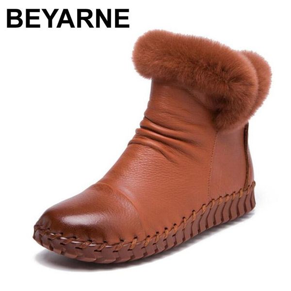 boots 2021 handmade women's winter women real fur shoes woman genuine leather warm ankle snow mujer chaussure, Black
boots 2021 handmade women's winter women real fur shoes woman genuine leather warm ankle snow mujer chaussure, Black