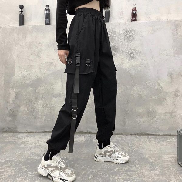women's pants & capris super fire casual overalls thin korean style loose-fitting waist slim high-waist sports 2021 clothing, Black;white
women's pants & capris super fire casual overalls thin korean style loose-fitting waist slim high-waist sports 2021 clothing, Black;white