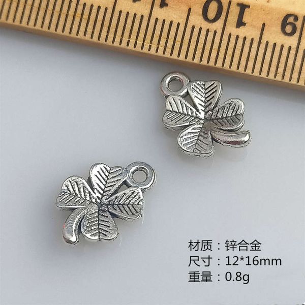 clover 12 * 16mm alloy jewelry accessories diy bracelet necklace earrings plant pendant, Black
clover 12 * 16mm alloy jewelry accessories diy bracelet necklace earrings plant pendant, Black
